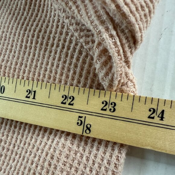 Chicos Zenergy 2-Piece Pink Waffle-Knit Cardigan & Tank Set Size 16/18 Resort - Picture 9 of 15